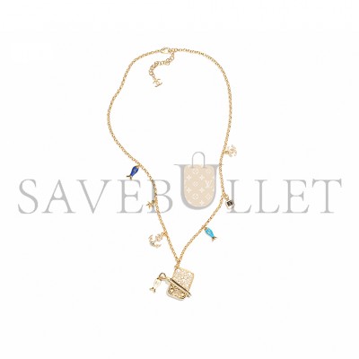 CHANEL LONG PENDANT NECKLACE ABF041